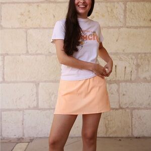 SPANX Peach Skort